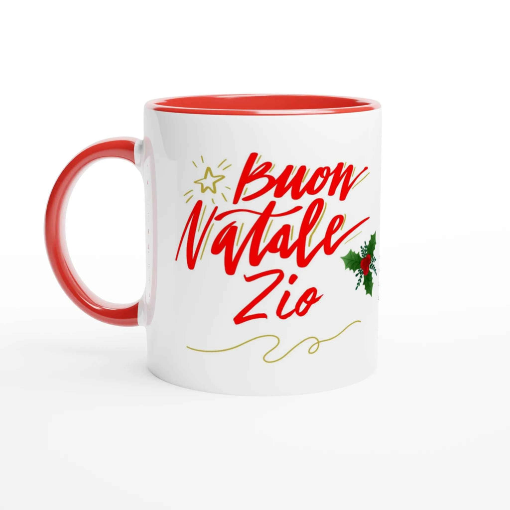 Tazza ceramica auguri zio 11 once bianca - Nootje store