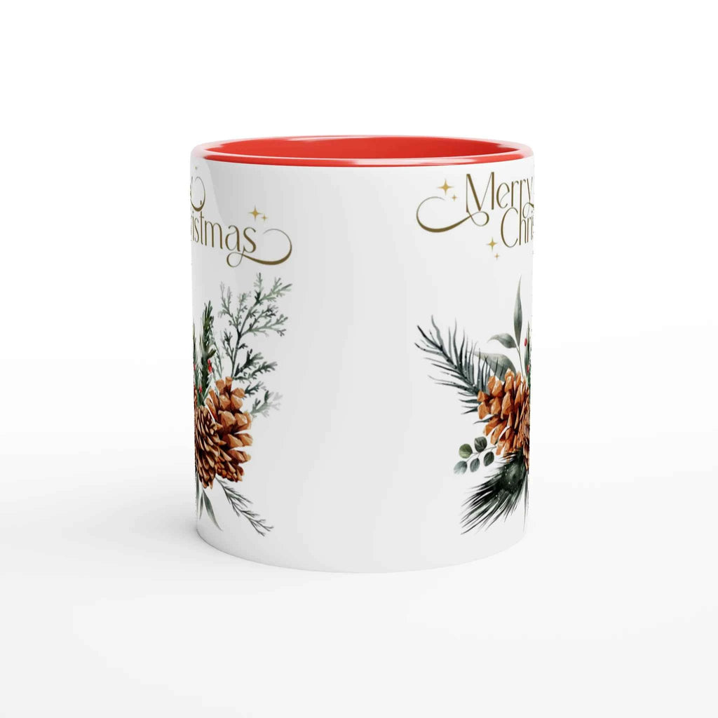 Tazza natalizia ceramica 11 once - Copia tazza bianca per feste - Nootje store