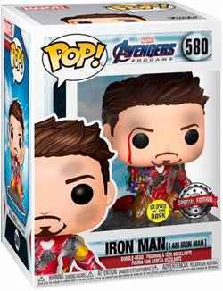 Funko Pop Marvel: Avengers Endgame - 580 Iron Man (i Am Iron Man) 9 Cm - Nootje store