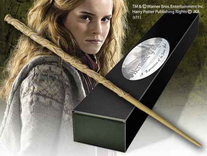 HARRY POTTER - REPLICA BACCHETTA HERMIONE GRANGER 30 CM - Nootje store
