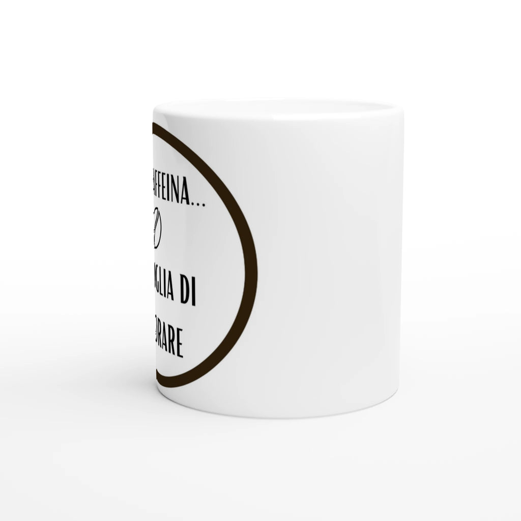 Tazza ceramica bianca 11 once di alta qualità - Nootje store