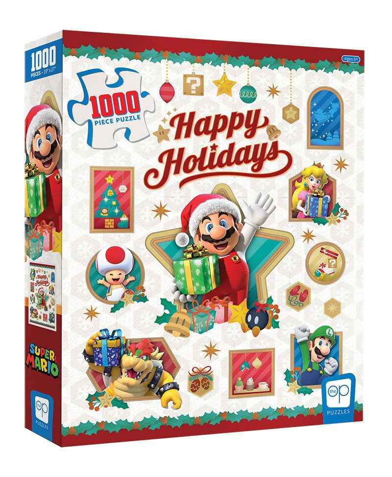SUPER MARIO - MARIO HOLIDAY PUZZLE (1000 PEZZI) - Nootje store