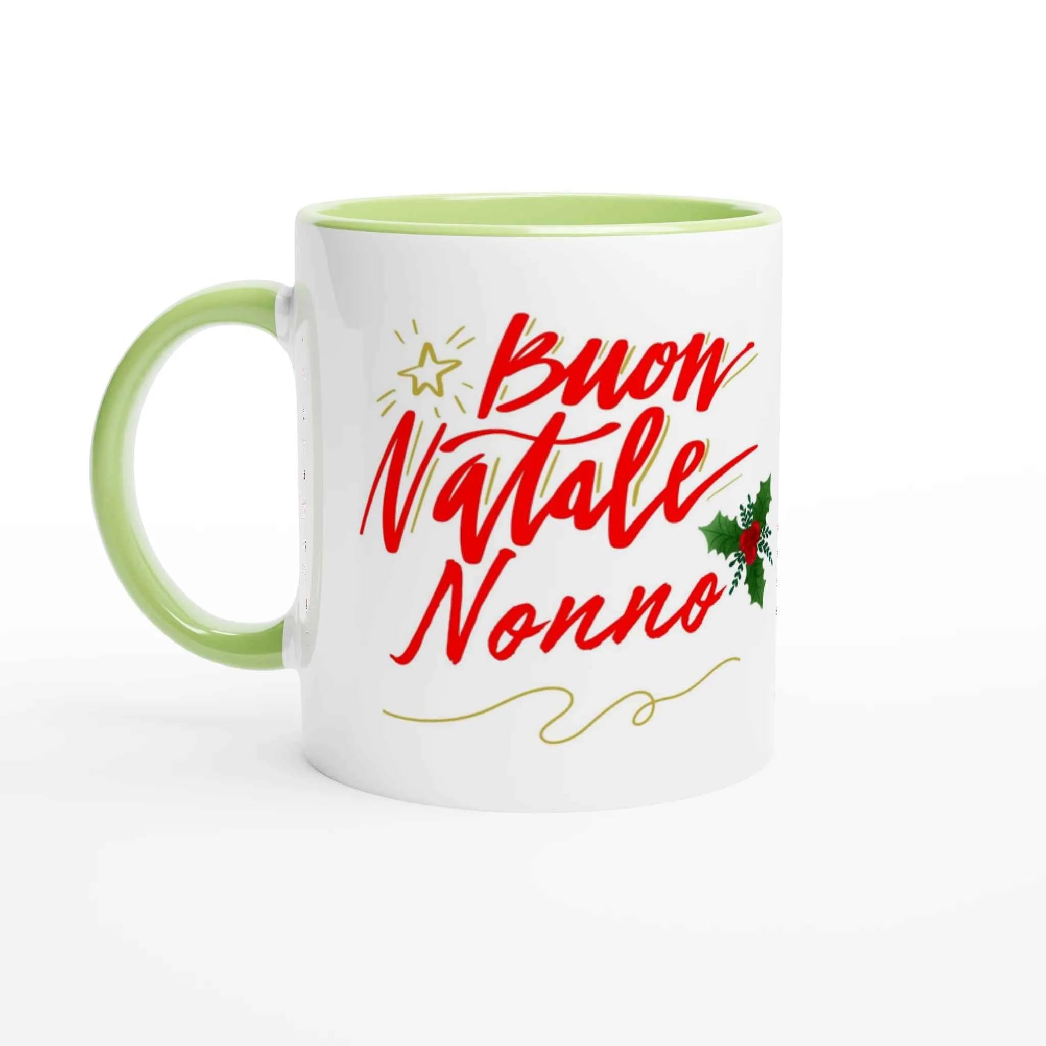 Tazza auguri nonno ceramica 11 once bianca