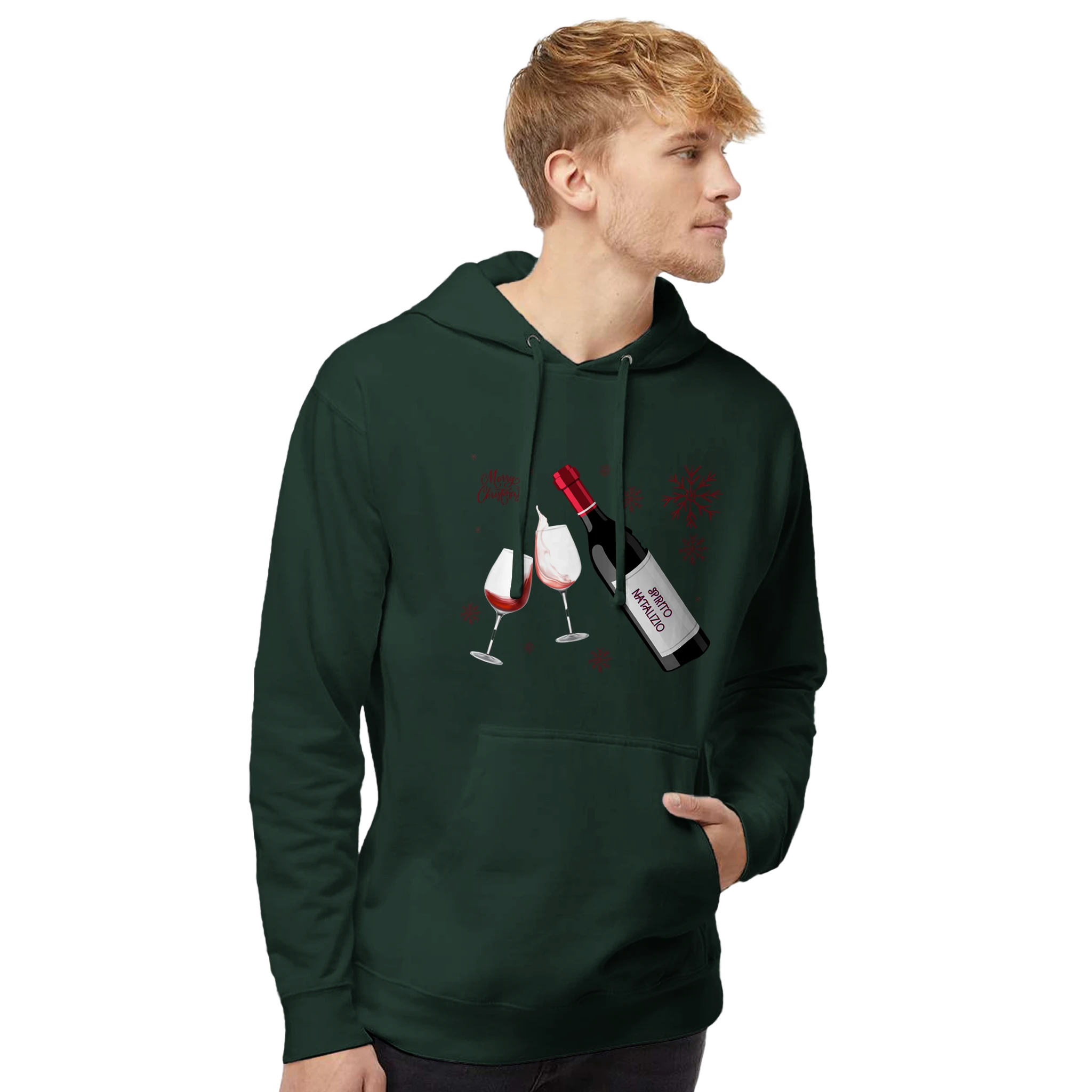 Felpa con cappuccio uomo Midweight Independent SS4500 - Nootje store