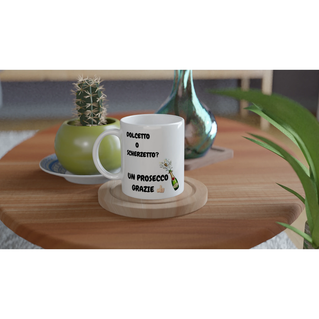 Tazza bianca in ceramica 11 once - Nootje store