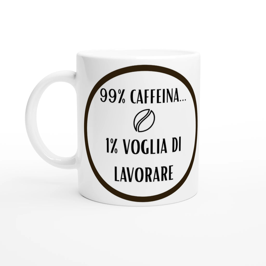 Tazza ceramica bianca 11 once di alta qualità - Nootje store