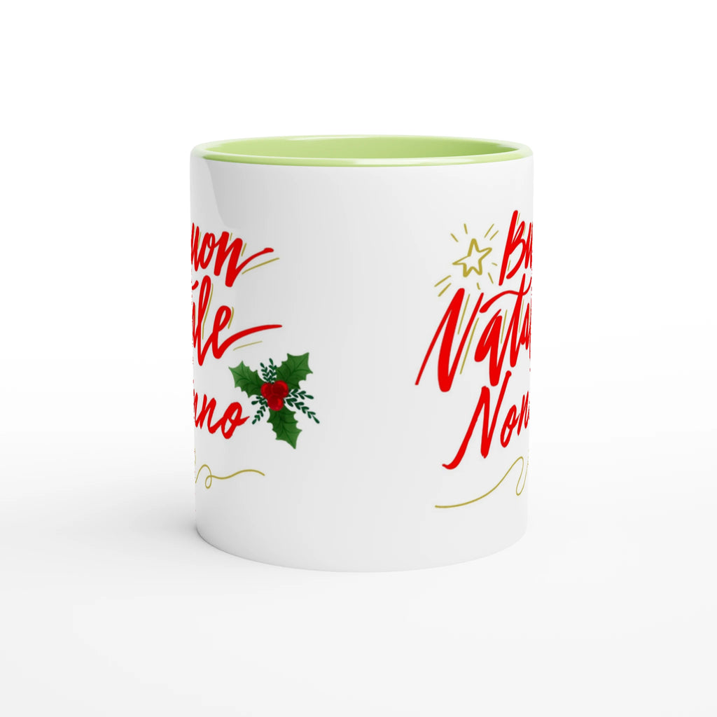 Tazza auguri nonno ceramica 11 once bianca - Nootje store