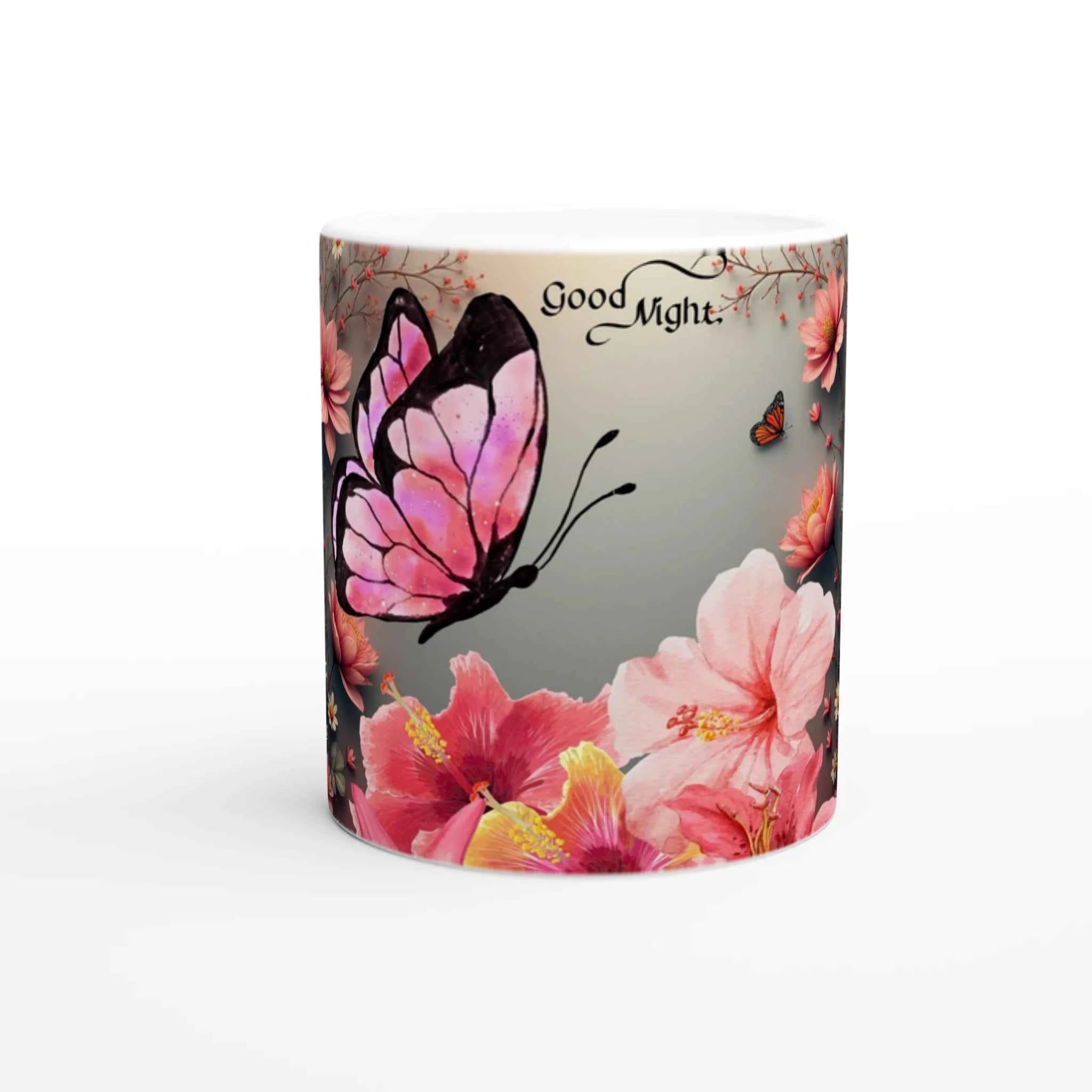 Tazza bianca ceramica 11 once per ogni occasione