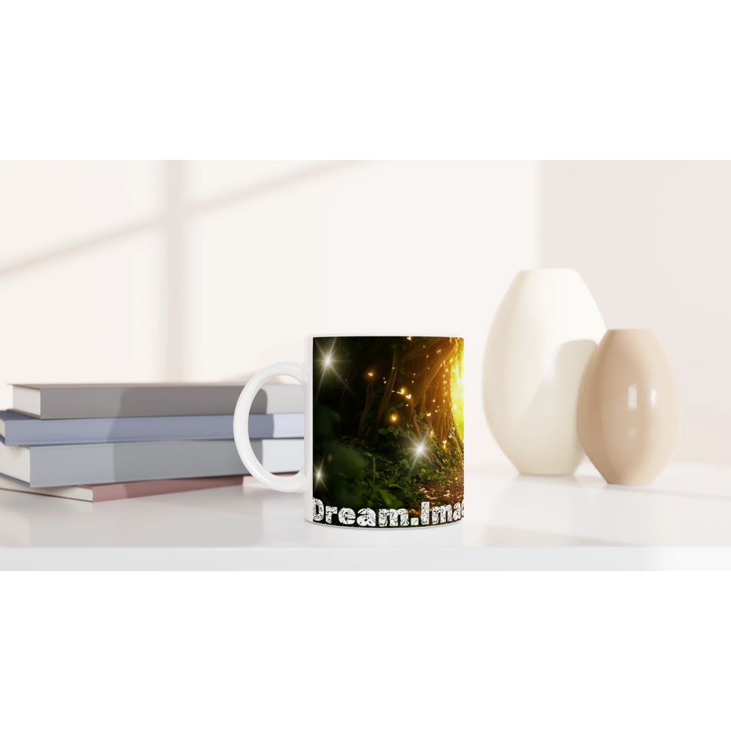 Tazza bianca in ceramica 11 once - Nootje store