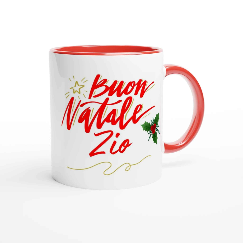 Tazza ceramica auguri zio 11 once bianca - Nootje store