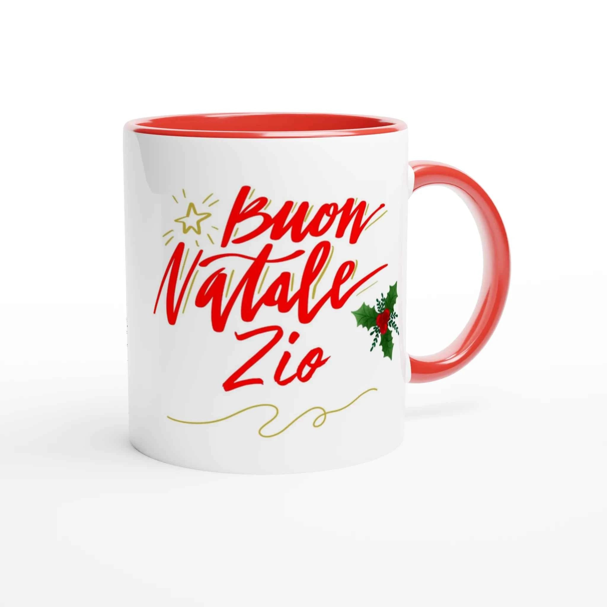 Tazza ceramica auguri zio 11 once bianca - Nootje store