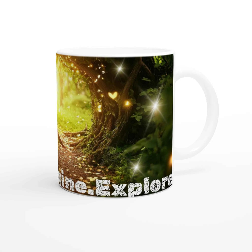 Tazza bianca in ceramica 11 once - Nootje store