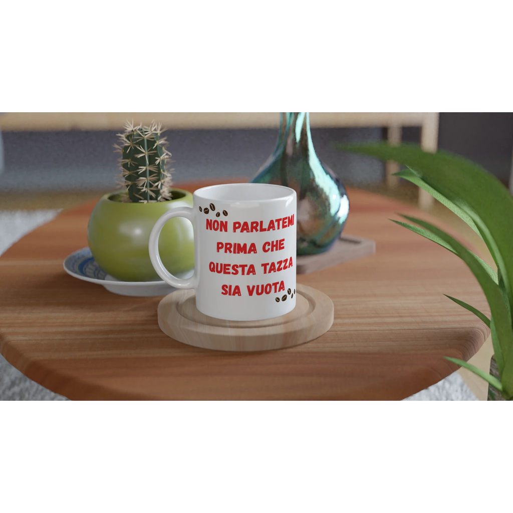 Tazza ceramica bianca 11 once perfetta per ogni occasione - Nootje store