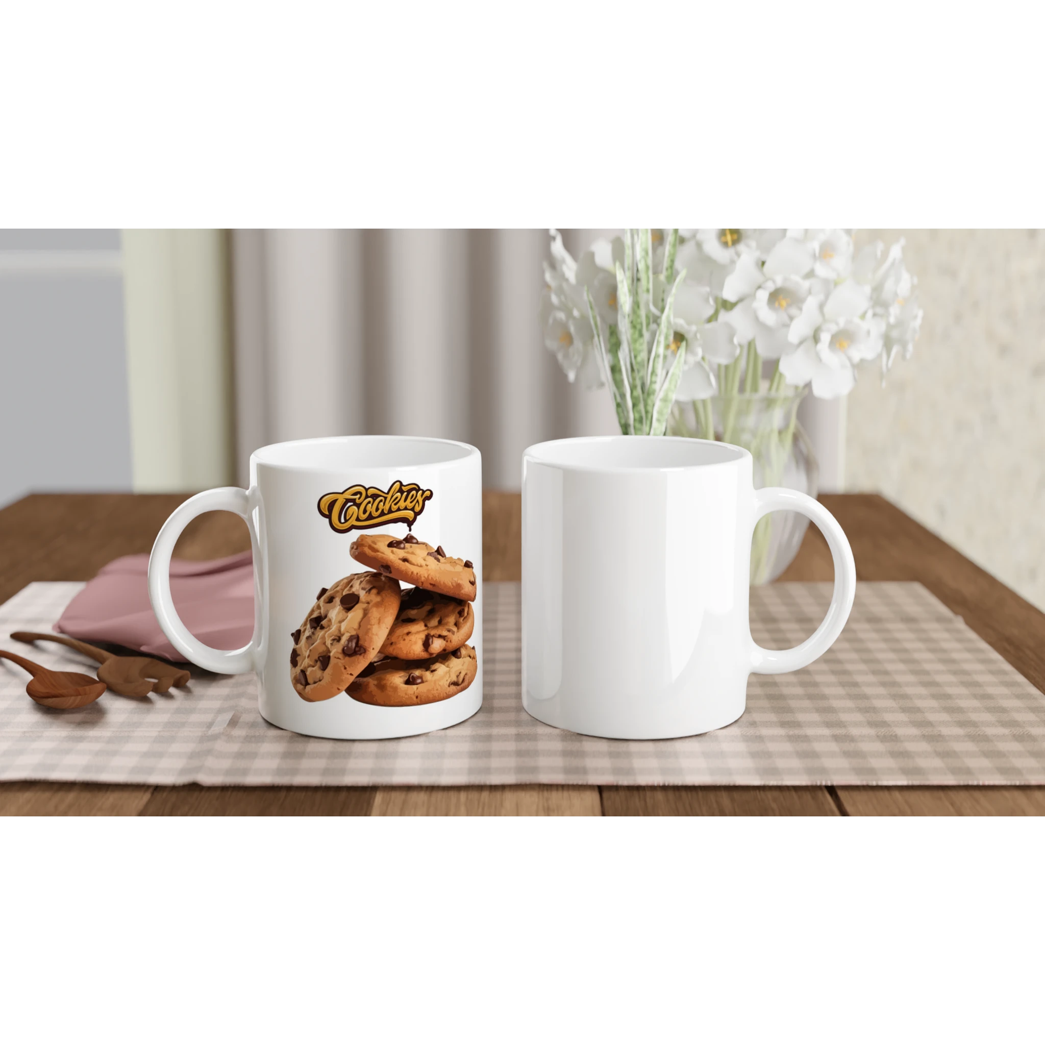 Tazza ceramica 11 once bianca - Nootje store