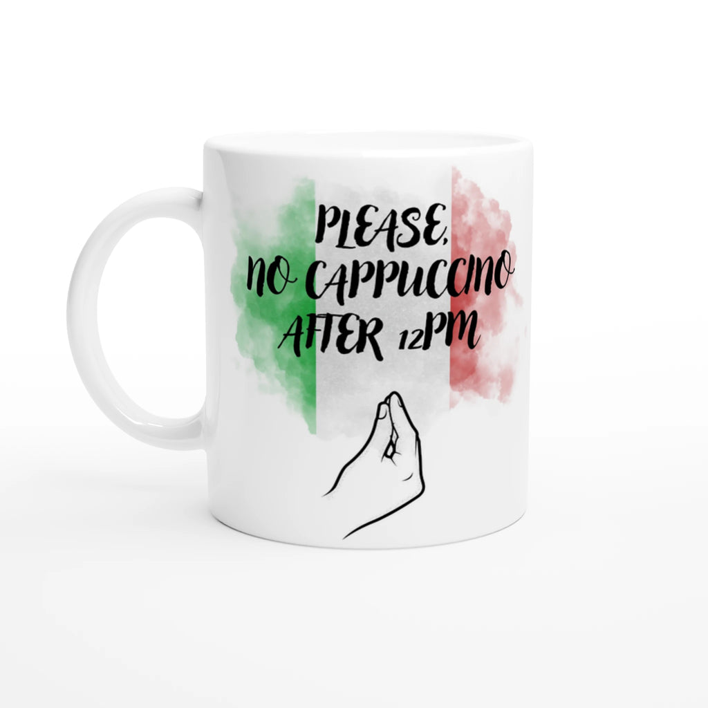 Tazza ceramica 11 once bianca in stile eleganza - Nootje store