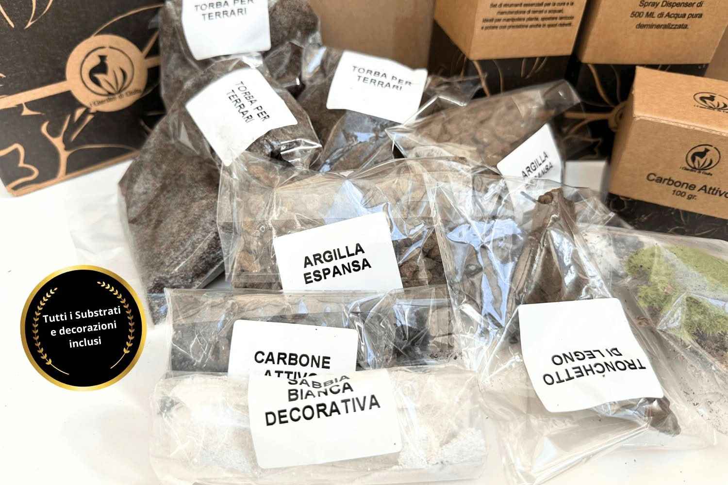 Kit Terrarium Fai Da Te Master | Il Super Kit per Creare un Giardino in Vetro Unico