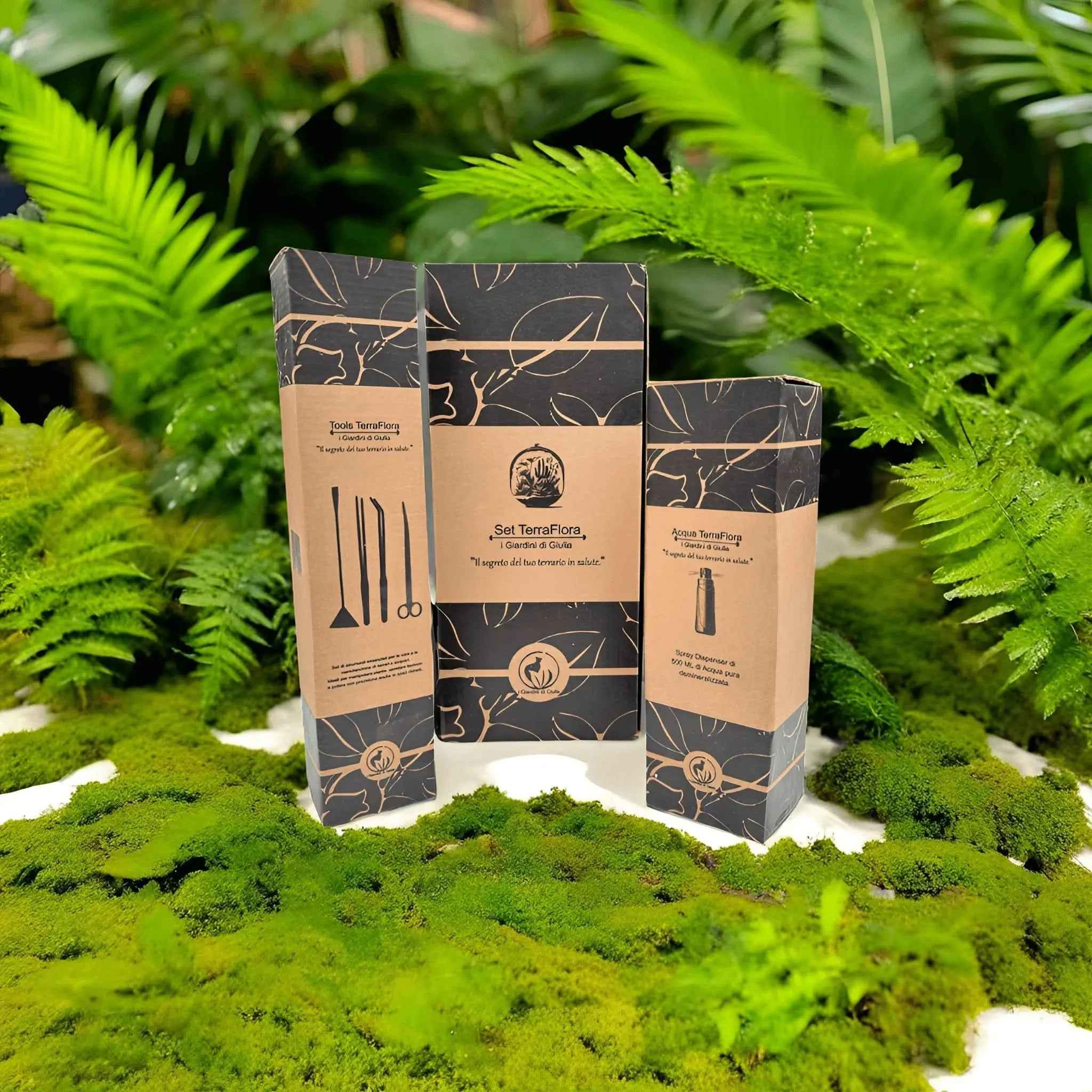 Set completo manutenzione e cura Terrarium TerraFlora Confezione regalo - Nootje store